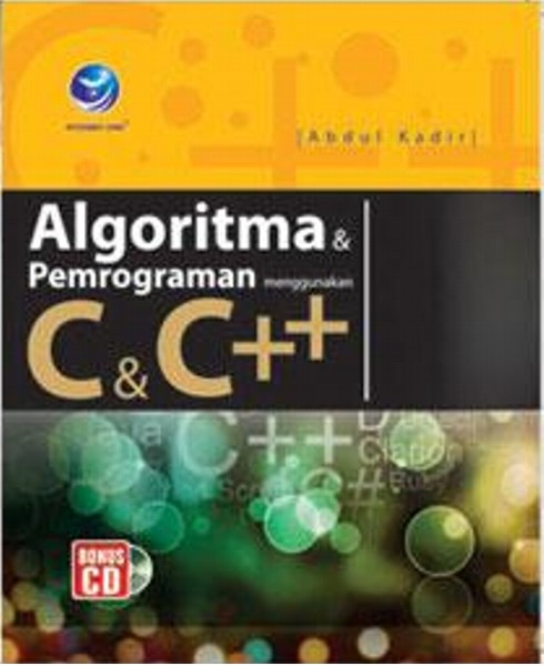 Algoritma & Pemrograman Menggunakan C & C++ (+CD)  Buku Buku